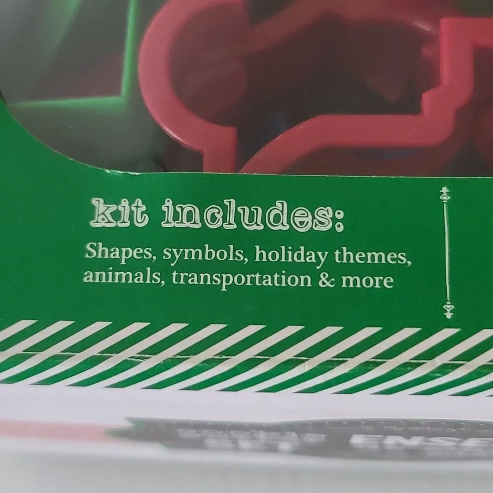 Nordic Ware 51 Pc Set Cookie Cutter Plastic Shapes Symbols Holiday Theme Animals